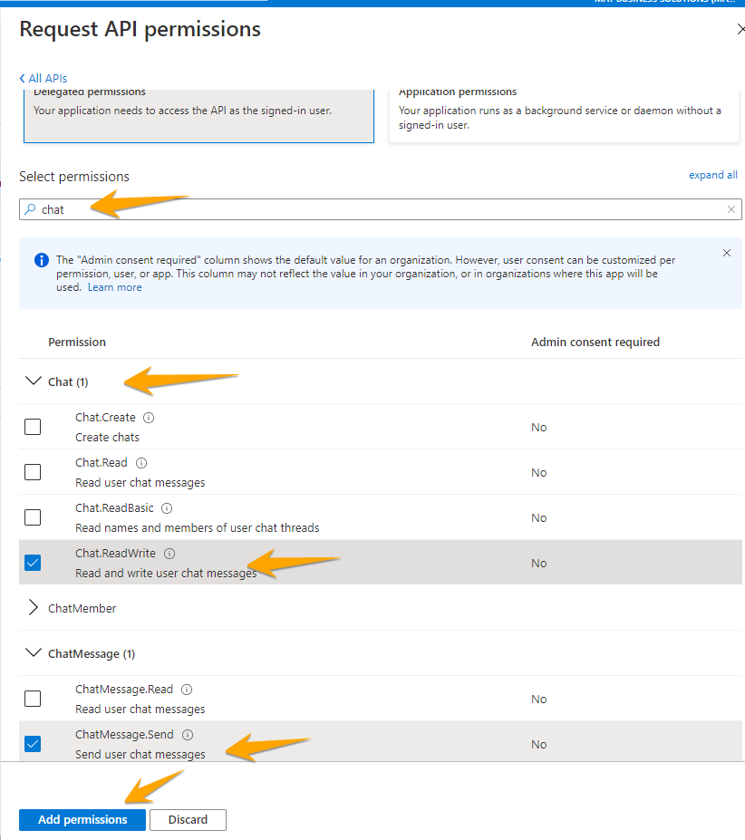 Sending Teams Message to Any User from a Specific User from PowerAutomate